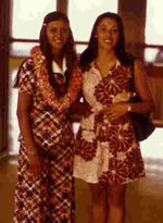 Anna and Helena in Hawaii