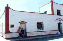 Former Home of the Rodriguez Family.  Helena and Sean Visit the Area